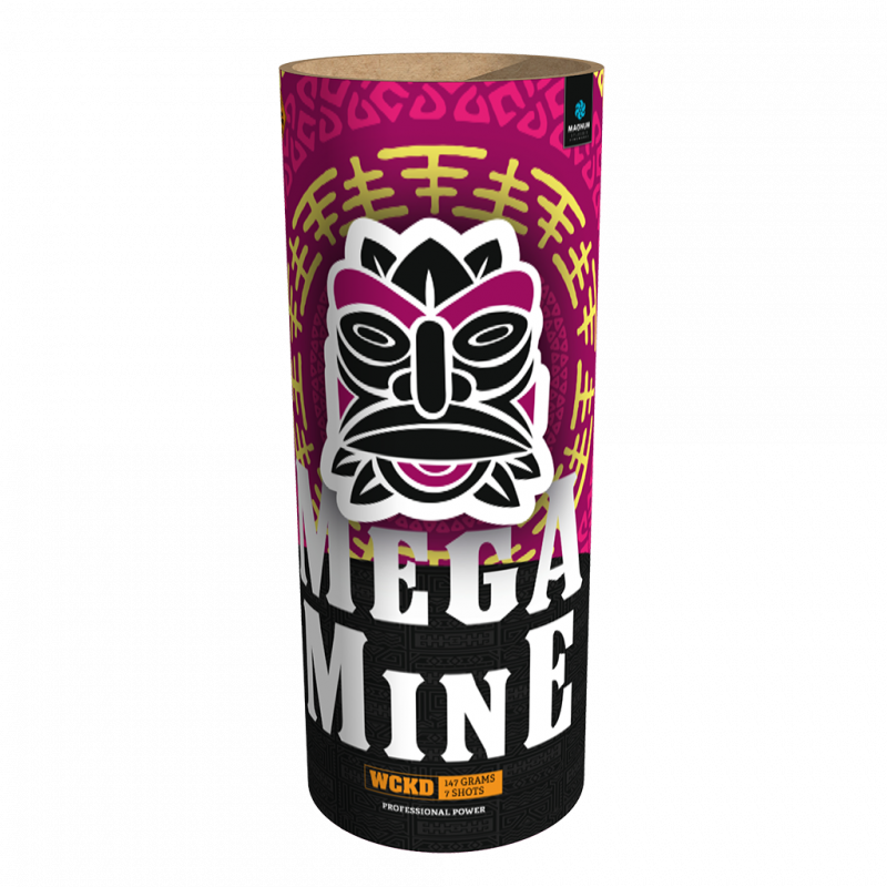 Feuerwerk Mega Mine WCKD von Broekhoff online kaufen im Pyroshop von Funkelfun