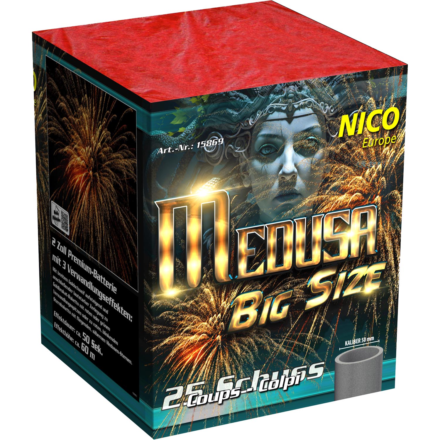 Feuerwerk Medusa Big Size von Nico online kaufen im Pyroshop von Funkelfun