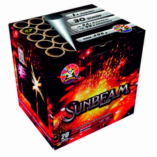 Feuerwerk Sunbeam von Panda online kaufen im Pyroshop von Funkelfun