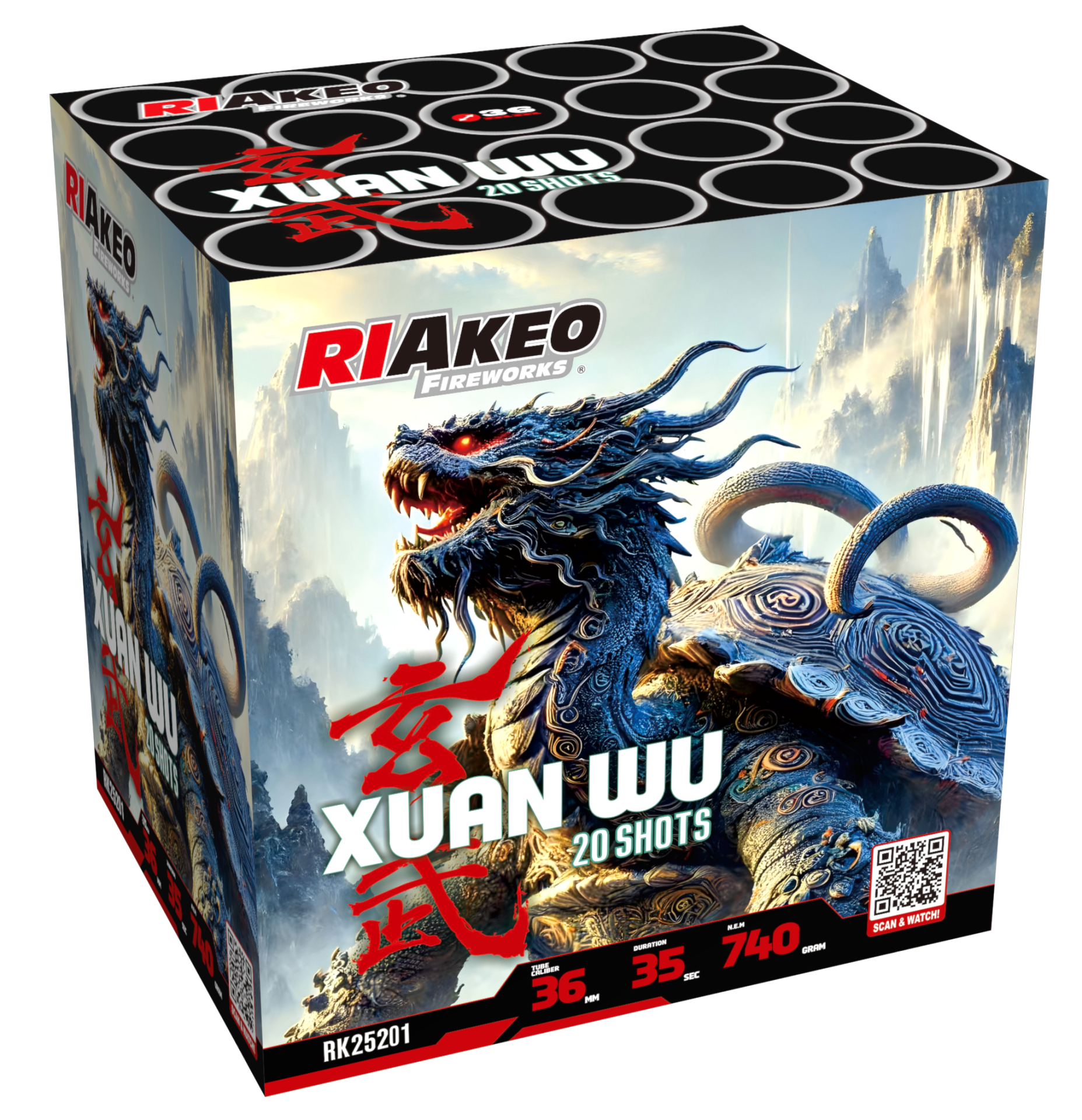 Xuan Wu Feuerwerksartikel – Produktbild