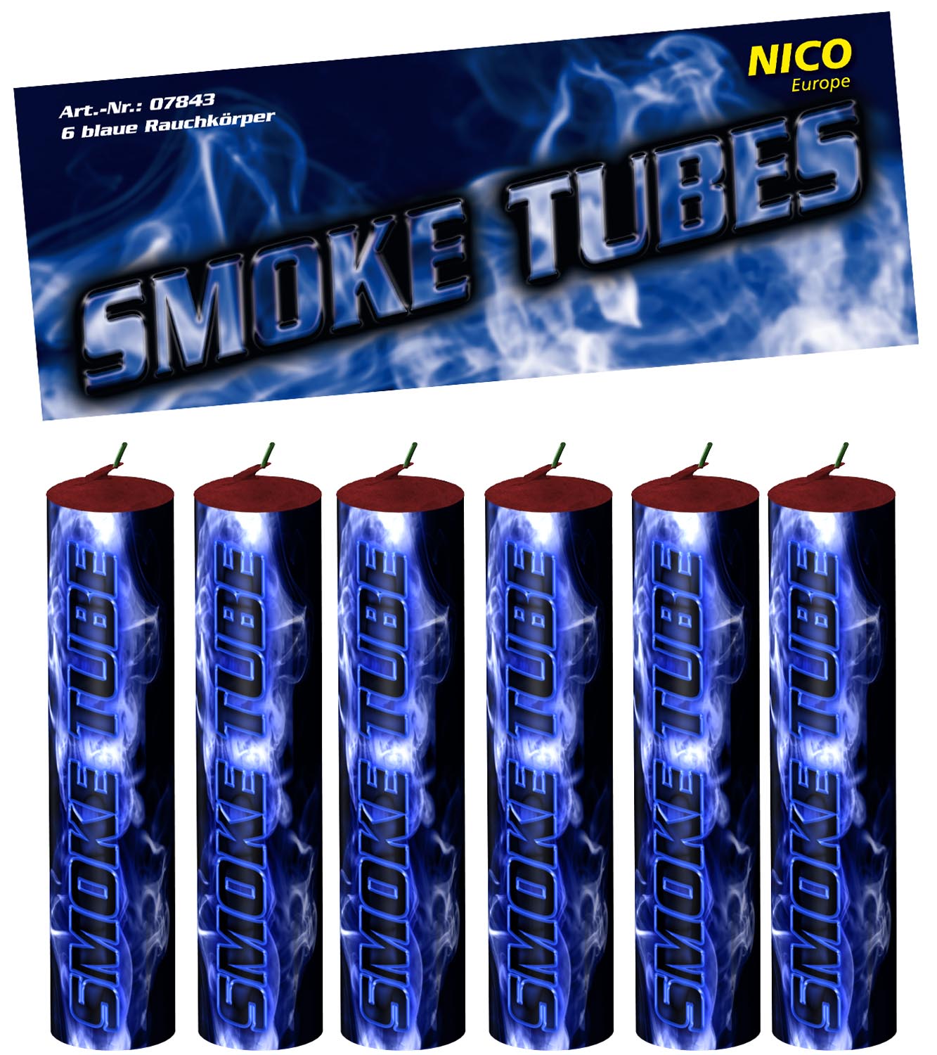Smoke Tubes – Blau