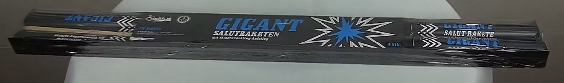 Feuerwerk Gigant Salutrakete 4er Packg. von Funke online kaufen im Pyroshop von Funkelfun