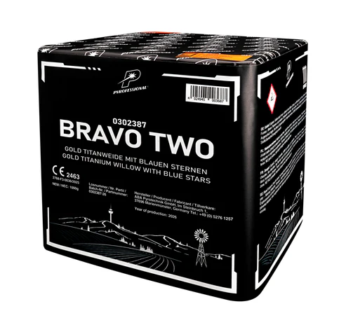 BRAVO TWO Feuerwerk – Produktabbildung