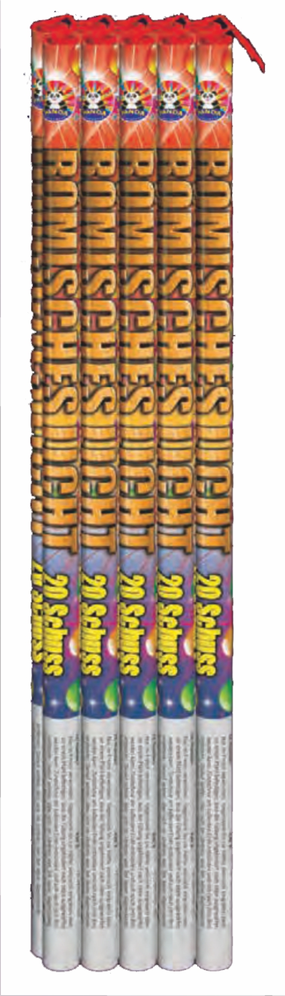 Feuerwerk Römisches Licht von Panda online kaufen im Pyroshop von Funkelfun