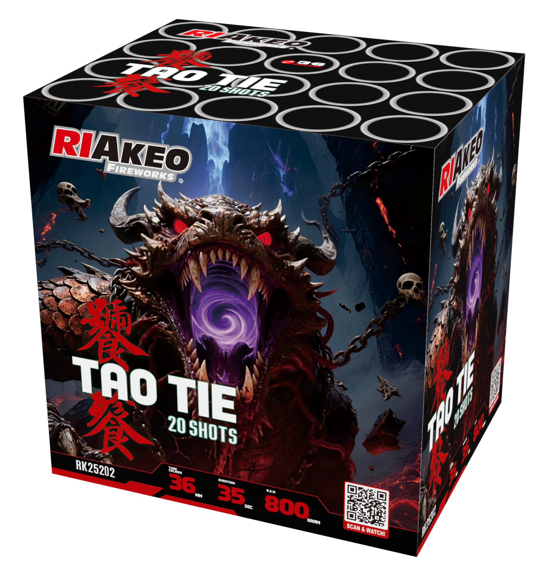 Tao Tie – Feuerwerk Produktansicht