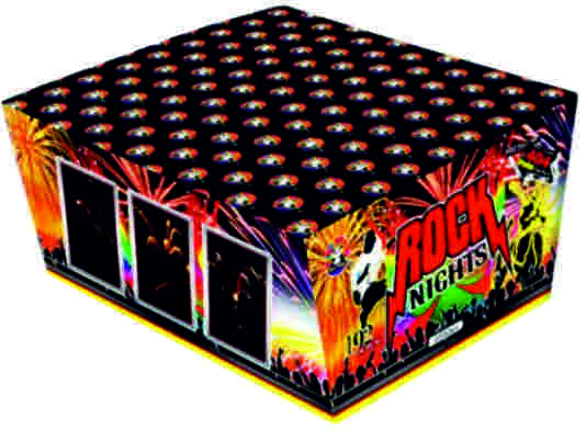 Feuerwerk Rock Nights von Panda online kaufen im Pyroshop von Funkelfun
